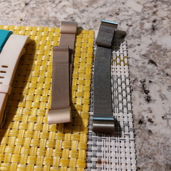 Charge2 Fitbit Watch & several Bands - Picture 2 of 4